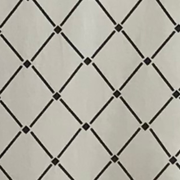 Cynthia Rowley Black/White Diamond Pattern Blouse - Picture 4 of 7